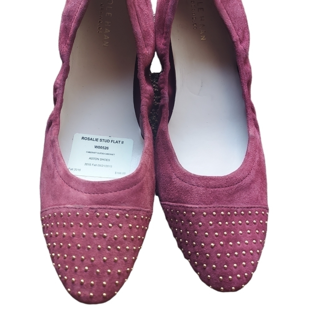 6b Cole Haan red‎ flats